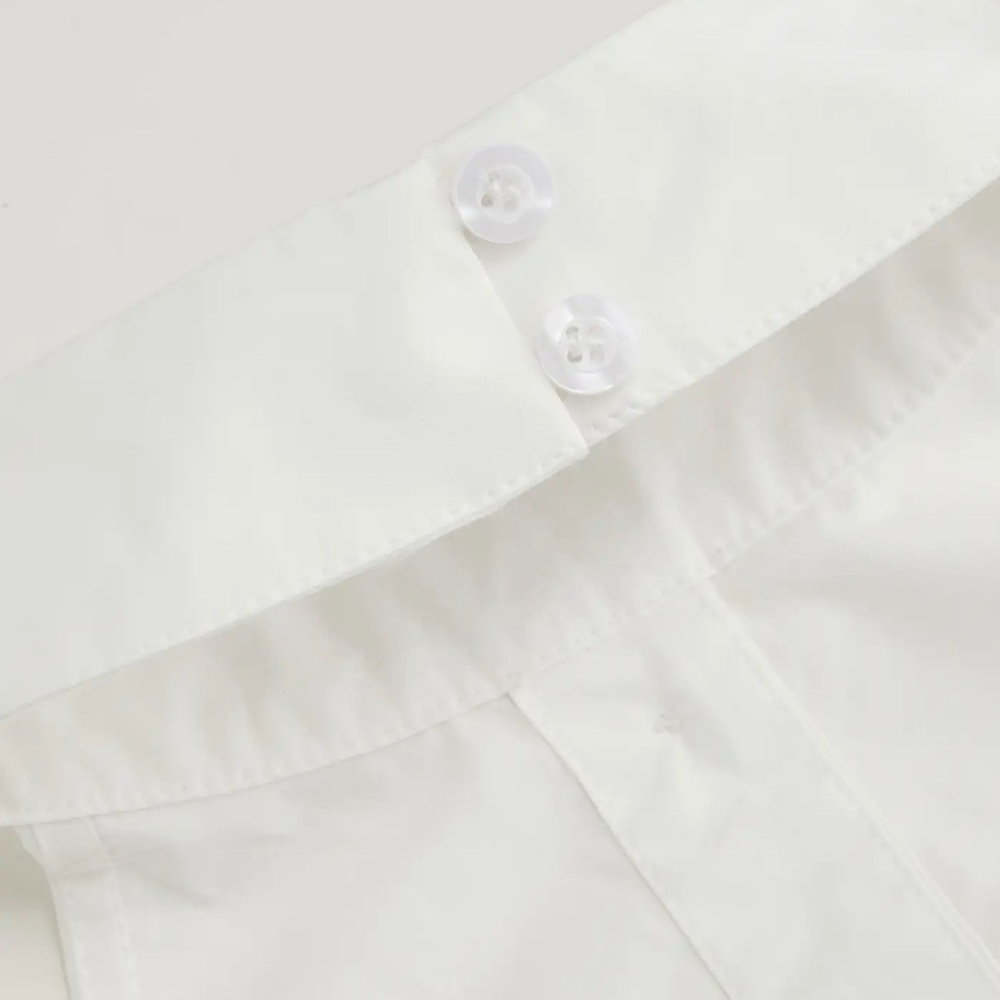 Cider | White High-Neck Button Halter Top - Picture 4 of 6